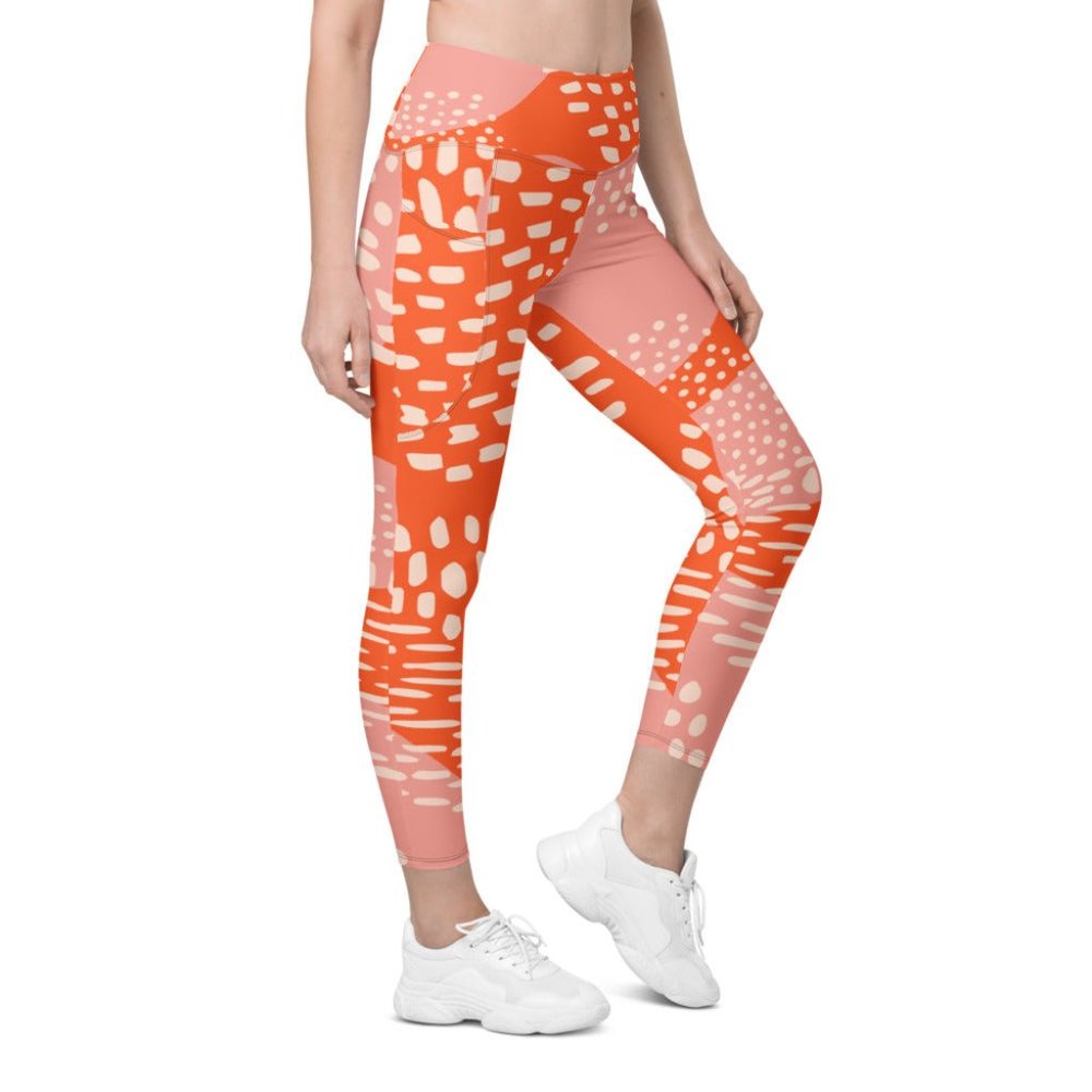 La Cha Cha Dots Leggings With Pockets